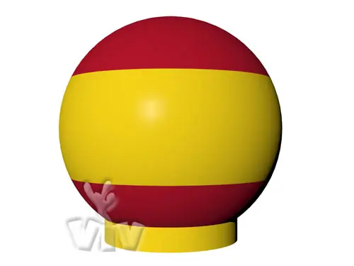 Balloon with wide base 5 m commercial promotional inflatable balloon