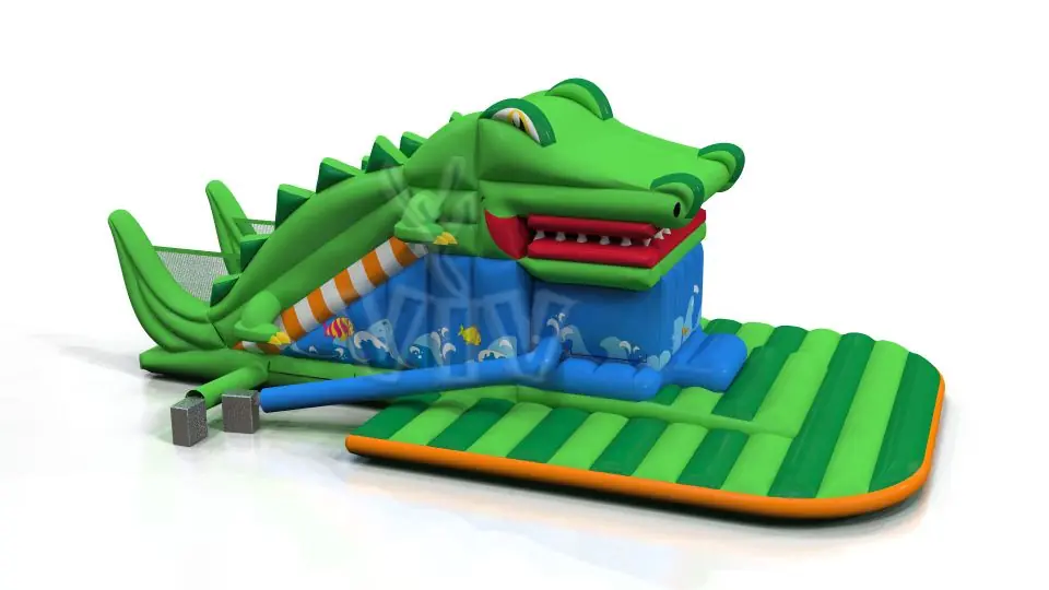 Swallower Crocodile STANDARD commercial inflatable slide