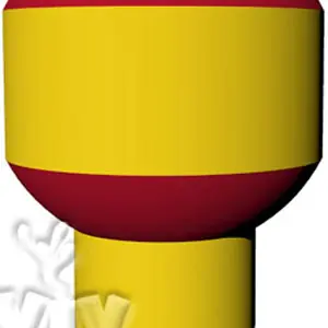 Balloon with narrow base for digital overprint 6 m commercial promotional inflatable balloon